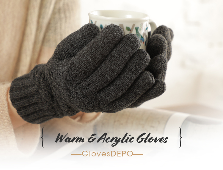 Warm & Acrylic Gloves