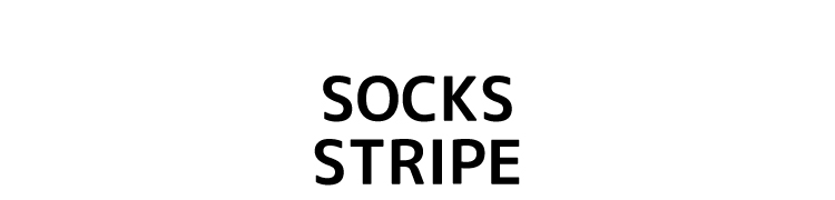 靴下の種類 STRIPE