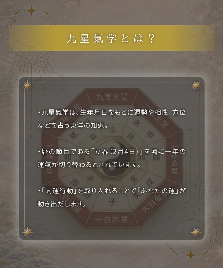 九星気学とは？