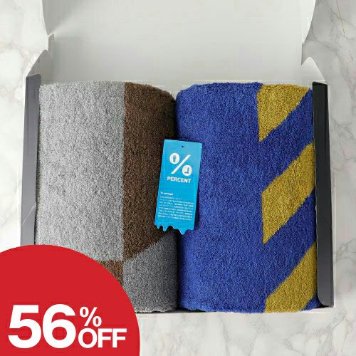 ％ Bath towel Gift setsBLOCK＆STRIPE【送料無料】１