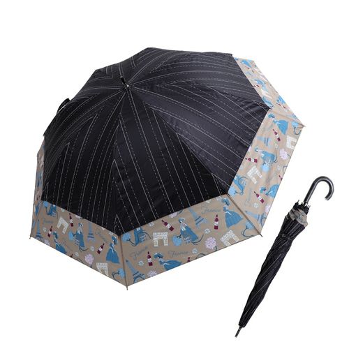 晴雨兼用 トランスフォーム傘 世界の旅柄詳細|GlovesDEPO 晴雨兼用 トランスフォーム傘 世界の旅柄詳細|GlovesDEPO