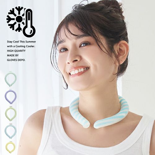 専用／№ 056 ネッククーラーカバー＊ナチュラル handmade 熱中症対策