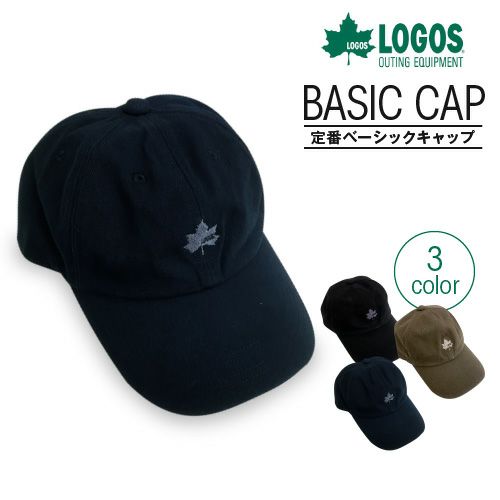 LOGOS ロゴス コットン キャップ ユニセックス カジュアル 帽子