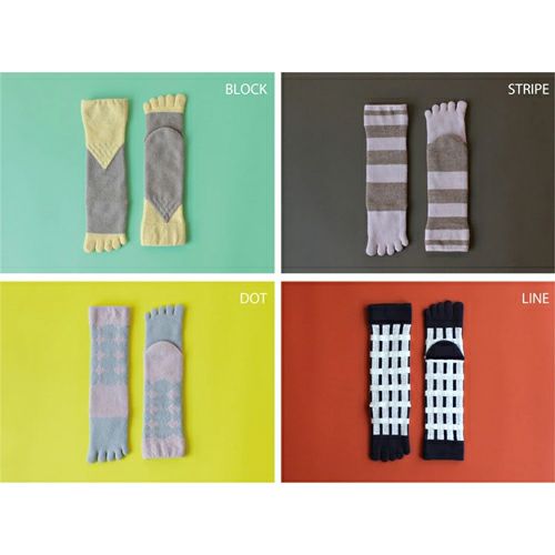 %PERCENT FIVE TOE SOCKS　4パターン