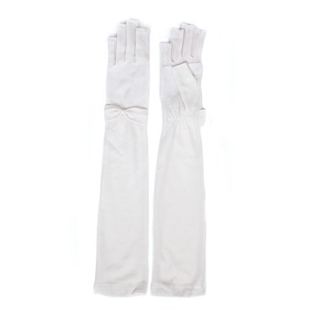 大リボン　ベージュ