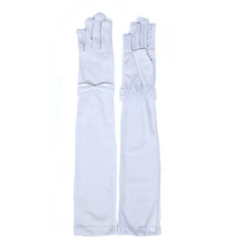 大リボン　グレー