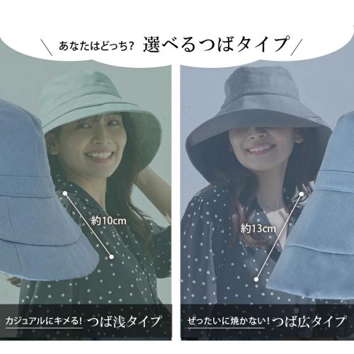 つばのタイプはどっちが好きですか？