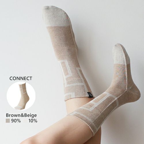 【CONNECT】Brown × Beige