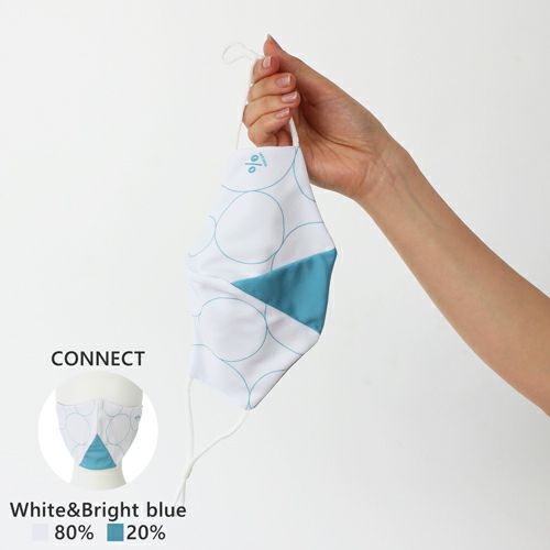 カラバリ 【CONNECT】White × Bright blue