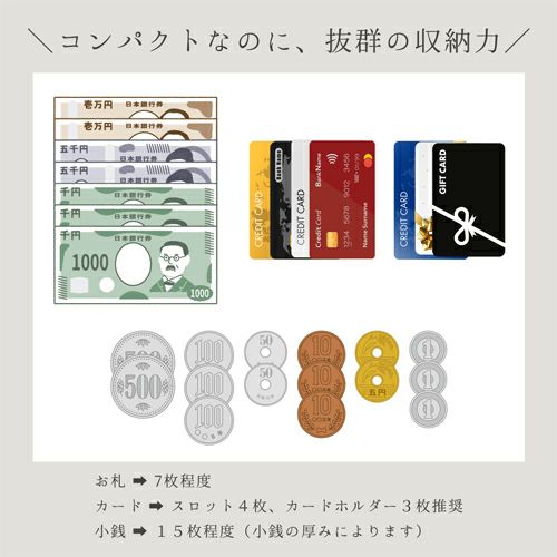 コンパクトなのに抜群の収納力