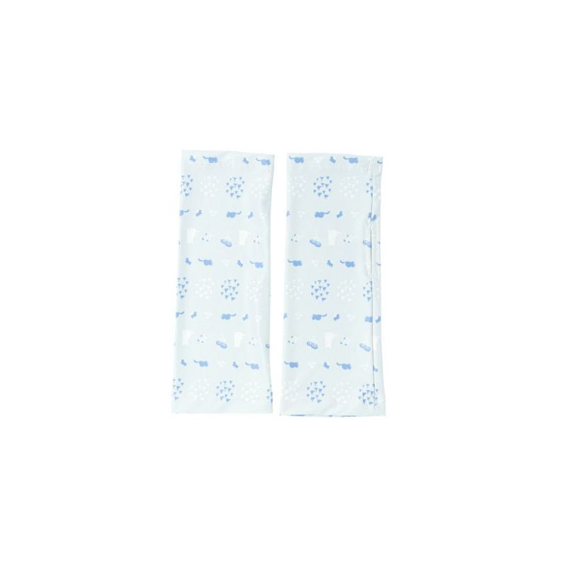 ショートネコ柄ライトグレー