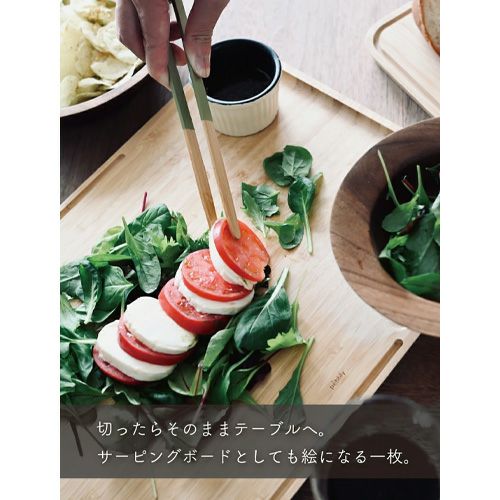 正規品】フランス pebbly 竹 カッティングボード まな板 Lサイズ詳細